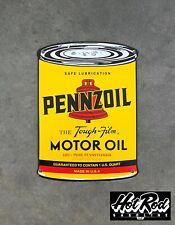 PENNZOIL Motor Oil Can Porcelain Sign picture