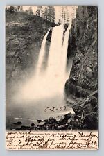 Seattle WA-Washington, Scenic View Snoqualmie Falls, Vintage c1905 Postcard picture
