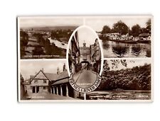 Vintage Totnes Multi-View Postcard - Guildhall, Landing Stage, River Dart picture