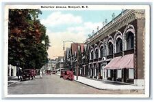 c1920s Belleview Avenue Newport Rhode Island Rhode Island RI Posted Car Postcard picture
