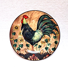 Rooster Chicken Plate Decorative 8
