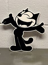 FELIX The Cat Thick Metal Sign Tv Show Cartoon Character Animation Gas Oil picture
