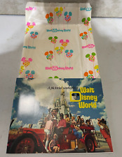 Vintage 1963 Walt Disney's DISNEYWORLD Pictorial Souvenir Book with Shopping Bag picture