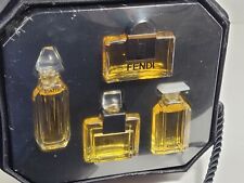 Set of 4 Designer Perfume Miniatures FENDI GIVENCHY GUCCI New Sealed Fragrance picture