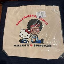 Bruno Mars x Hello Kitty sanrio Tote Bag Rare 2024 collaborated  Japan Limited picture
