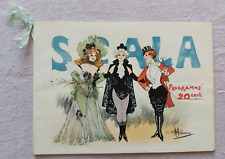 RARE SCALA PROGRAM OCTOBER 30, 1898 THE NEW GAME OF LOVE AND CHANCE picture