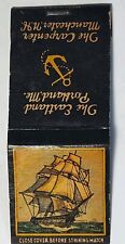 Eastland Portland ME and Carpenter Manchester NH Matchbook Cover Full 20 Matches picture