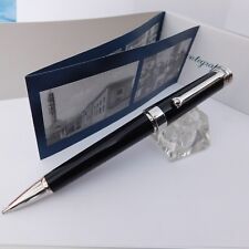Montegrappa Ducale Black Silver Ballpoint Pen in Box Italy picture