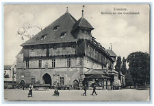 c1910 Department store with the Consilium Hall Konstanz Germany Postcard picture