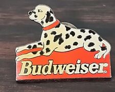 Rare Vintage 1997 Budweiser Beer Dalmatian Butterfly Clutch Lapel Hat Pin picture