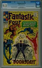 Fantastic Four #59 CGC 9.2 NM- near mint DR DOOM SILVER SURFER Marvel 0093514004 picture