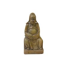 Chinese Natural Stone Ancient Style Officer Dressing Figure Display ws3468 picture