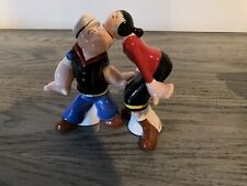 RARE Popeye & Olive Oyl SALT & PEPPER Shakers, By KFS Hearst, Magnetic - NIB picture