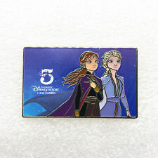 Shanghai Disney Pin SHDL 2021 5th Anniversary Frozen Anna Elsa Ticket Mystery picture