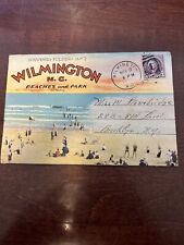 Vintage Souvenir Postcard Folder Wilmington NC 1935 picture
