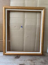 Gold/Brown Vintage Solid Wood Picture Frame 25X29X1