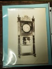 Antique Munger & Benedict Mantel Clock Salesman Sample Photograph picture