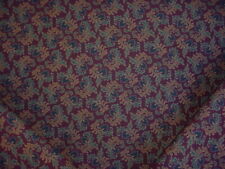 26Y KRAVET LEE JOFA NAVY EMERALD VICTORIAN FLORAL TAPESTRY UPHOLSTERY FABRIC picture