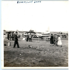 Vintage Photo 1953, de Havilland Dove at Coronation Air Show ,JNHC 3.5x3.5 picture