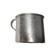 Vintage Aluminum One Pint Measuring Cup with Lines picture