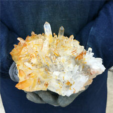 1330g Natural Clear Nice White Quartz Crystal Cluster Mineral Healing Specimen picture