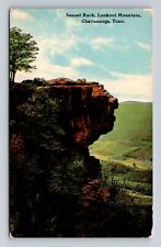 Chattanooga TN-Tennessee, Sunset Rock, Lookout Mountain Vintage Postcard picture