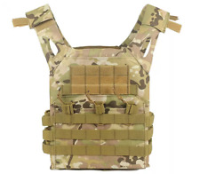 QTY of 5 OCP Light Tactical Plate Carrier Vests - Multicam picture