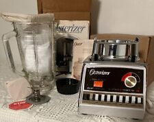Vintage OSTER Osterizer Dual Range Pulse Matic 16 Speed Blender & Food Processor picture