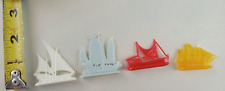 Lot 1950's Vintage Plastic Miniature Toy Ship Boat NABISCO Cereal Prize Premium picture