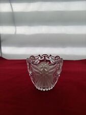 GORHAM ANGELS OF PEACE CRYSTAL CANDLE VOTIVE HOLDERHOLIDAY TRADITIONS CHRISTMAS. picture