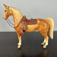 VINTAGE BREYER 1956 - 67 WESTERN HORSE SADDLE REINS # 57 DARK PALOMINO picture