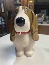 Pioneer Woman Charlie Basset Hound Dog Ceramic Cookie Treat Jar Canister picture