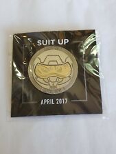 Suit Up LootGaming Collectable Pin Loot Crate April 2017 picture