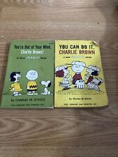 Vintage Charlie Brown, Peanuts Paperback Books From The 1960s picture
