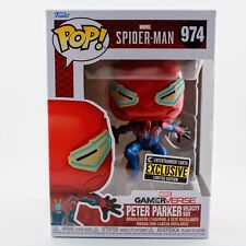 Funko Pop Spider-Man 2 Peter Parker Velocity Suit Figure #974 EE Exclusive picture