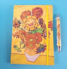 Pokémon x Van Gogh Sunflora Notebook Pen Museum Shop Exclusive New picture