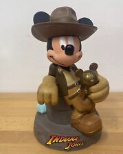 2011 Disney Parks Mickey Mouse Indiana Jones Figure Coin Bank Piggy Bank 9