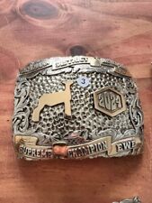 Acadiana Livestock Supreme Champion Trophy Belt Buckle (1 of 9 Available) picture