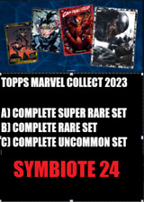 ⭐TOPPS MARVEL COLLECT SYMBIOTE COLLECTION 24 COMPLETE SUPER RARE/ RARE/ UC SETS⭐ picture