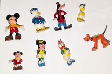 Vintage Marx Disneykins Miniature Figures Mickey Minnie Goofy Pluto Donald Daisy picture