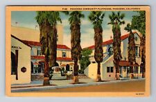 Pasadena CA-California, Pasadena Community Playhouse, Vintage Souvenir Postcard picture