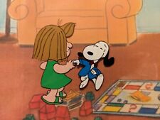 Peanuts Animation Cel Charles Schulz Art Charlie Brown And Snoopy Show Cartoons picture