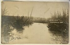 Betsey River. Thompsonville Michigan. Real Photo Postcard. 1910. picture