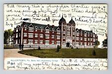 Allentown PA-Pennsylvania, Muhlenberg College, Berks Hall, Vintage Postcard picture