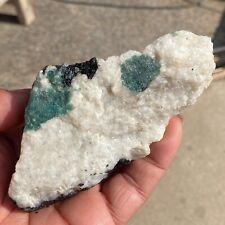 199g Large Emerald Raw Blue-green Crystal Gemstone Rare Specimens Mananjary picture