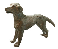 Miniature 358 Pewter Spotted Dog Dalmation Figure Figurine Sculpture Statue 1.5