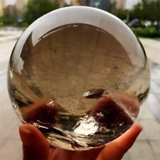 500g/700g/1000g Natural Large Clear Rainbow Smoky Crystal Quartz Sphere Healing picture