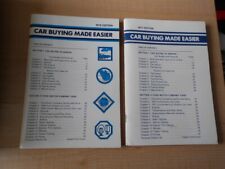 1976 and 1977 Ford Car Buying Made Easier Guide Specs Options Original Info picture