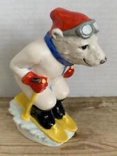 Beswick Sporting Collection Sloping Off Bear Skiing EUC Made England Ltd Edition picture