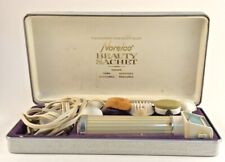 Vintage Ladies Norelco Shaver Beauty Sachet Electric Kit Mani Pedi W/ Case picture
